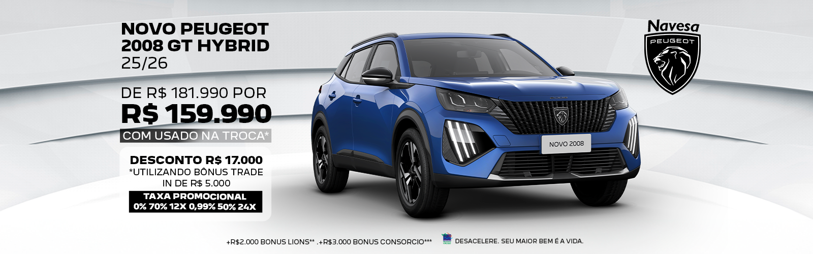 Novo Peugeot 2008 GT Hybrid