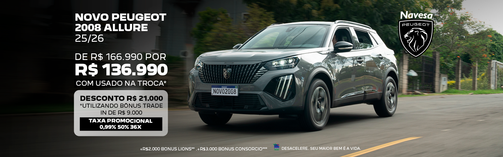 Novo Peugeot 2008 Allure